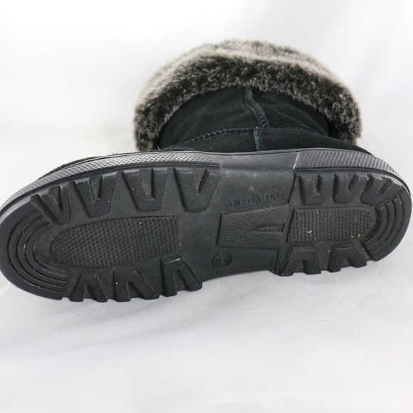 RAMPAGE Ashlee Faux Fur Slip On Boots - Picture 8 of 8